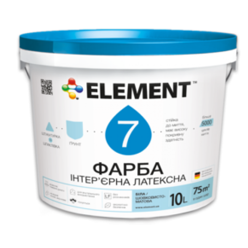 Element 7 - краска интерьерная латексная шелковисто-матовая 5 л